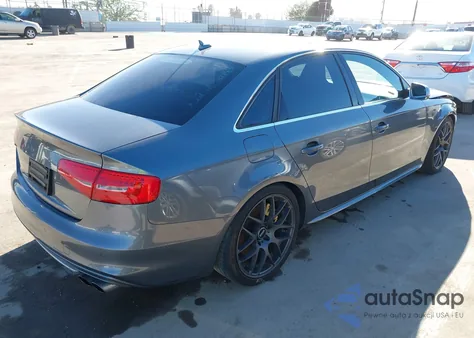 2013 Audi S4 3.0T Premium Plus z USA, uszkodzony, nr VIN WAUBGAFL0DA100527